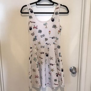 2 pc Comic print Summer party outfit! 💅🏼🕶🍭🌴